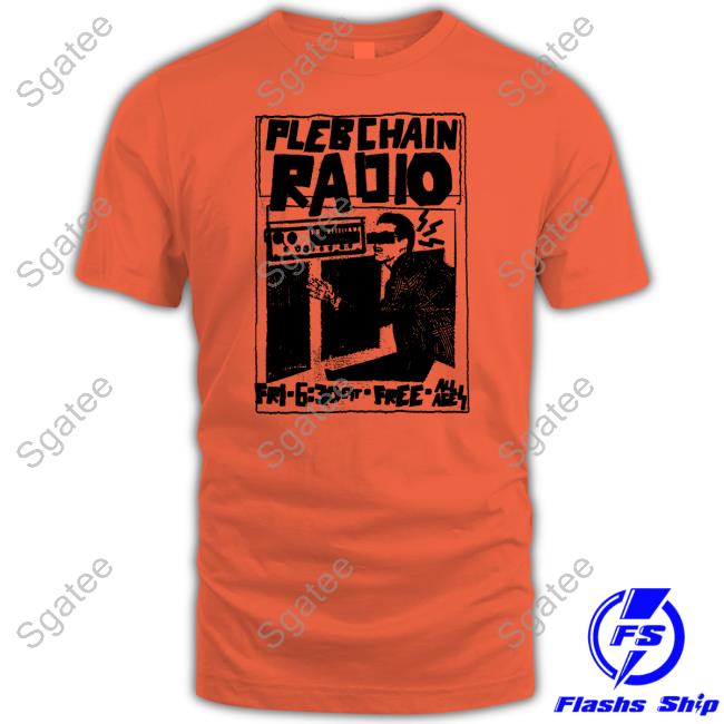 Official Lightning Store PLEBCHAIN Radio Grape Shirt