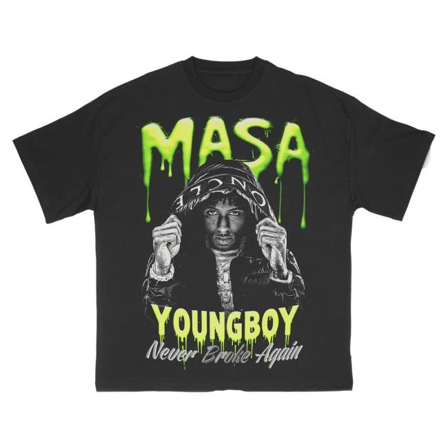 Official Youngboy Never Broke Again Merch Store Masa T Shirt NeverBrokeAgain