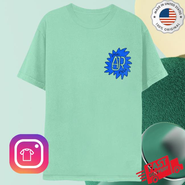 Official Ajr Brothers Merch Store Shop Pocket Burst Logo Popover Shirt AjrBrothers