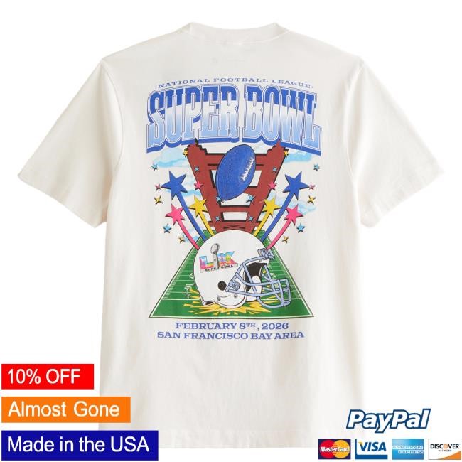 NFL FootBall NFL Super Bowl Graphic Tee Authentic Gear