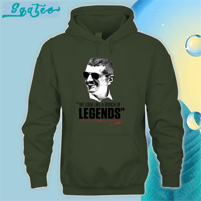 Guenther Steiner We Look Like A Bunch Of Legends T Shirt Haas F1 Team ESPN F1 Guenther Steiner We Look Like A Bunch Of Legends Long Sleeve Tee Haas F1 Team ESPN F1