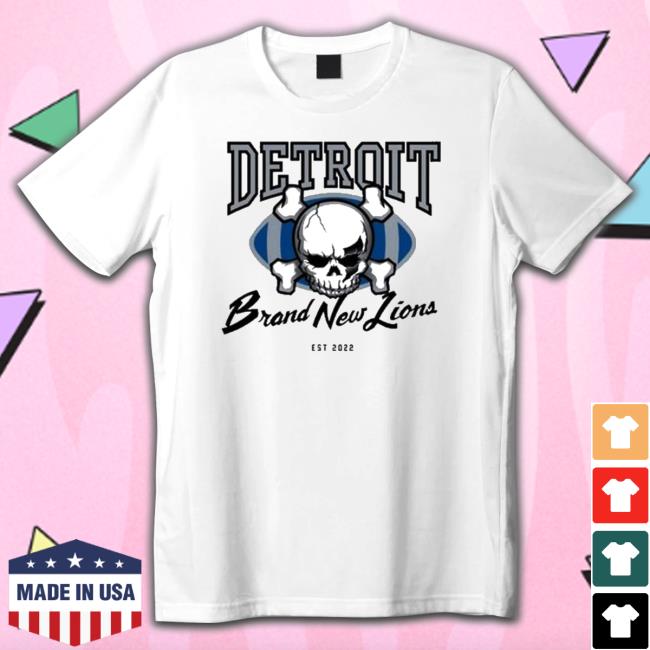 Official Detroit Lions brand new Lions est 2022 TShirts