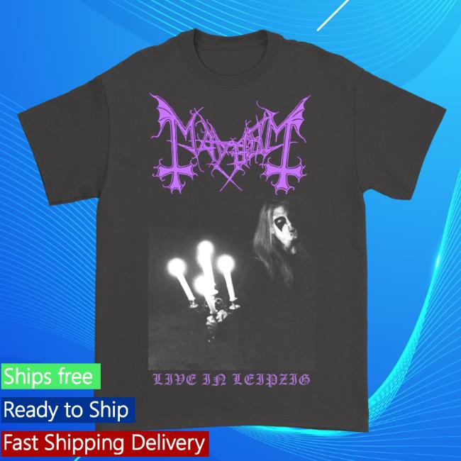 Mayhem Live In Leipzig Pepper Shirt New