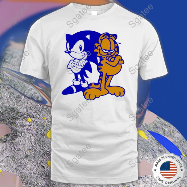 Sonic Garfield Shirt Billy Gibbons