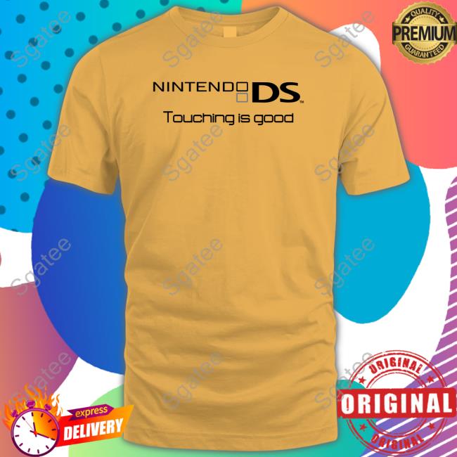 Nintendo Ds Touching Is Good Tank Top