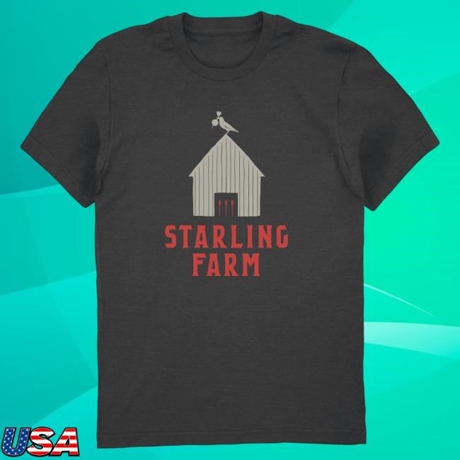 Official Gregory Alan Isakov Merch Starling Farm T-Shirt (Black)
