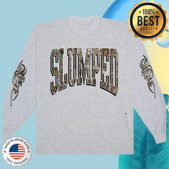 Official SlumpedBoyz Let's Go Fishing L/S T Shirt Slumped Boyz