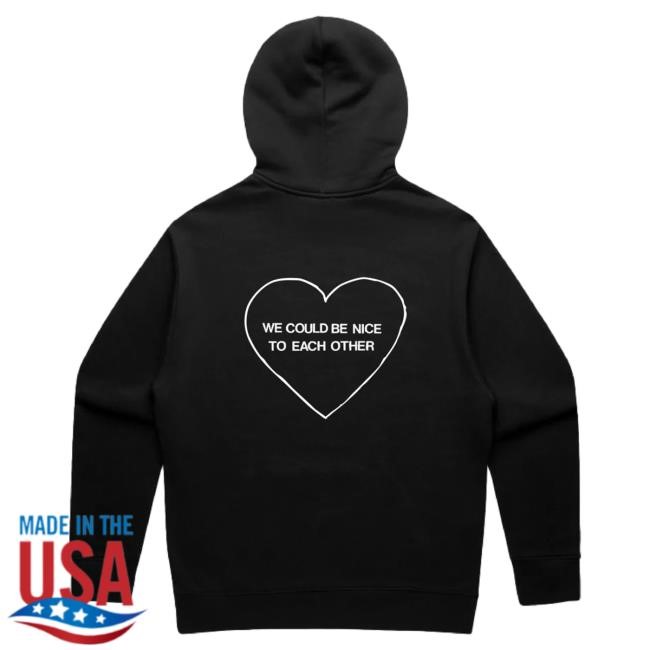 Official Olivia Dean Merch Store Nice To Each Other Hoodie