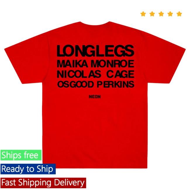 Officia Neon Rated Merch LONGLEGS The Eyes of the Serpent Shirts NeonRated