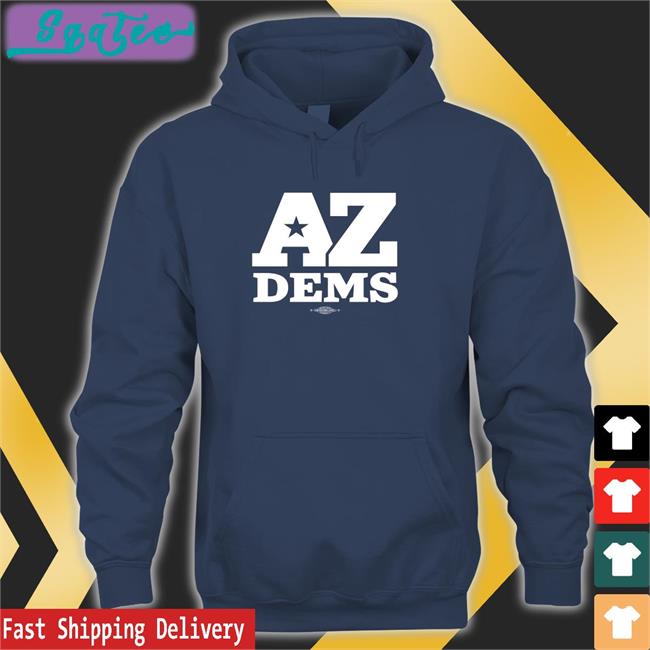 Azdem Store Arizona Democratic Party Logo Long Sleeve T Shirt Garrick A Mcfadden Esq