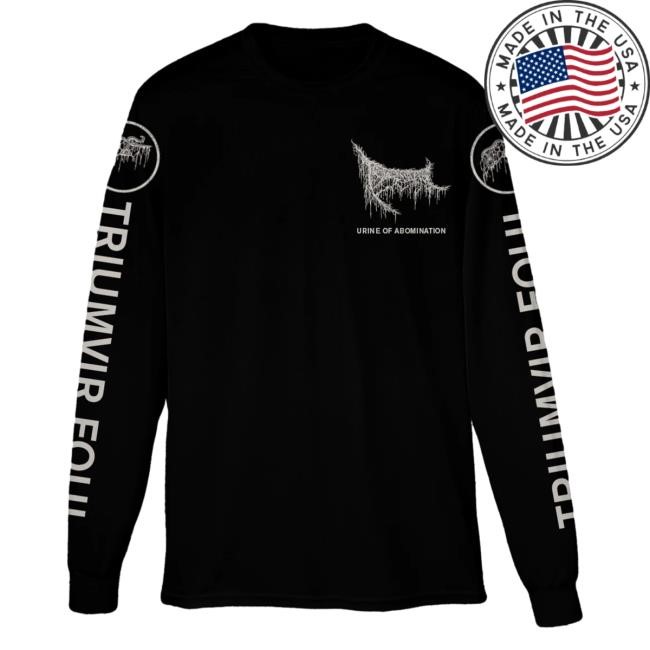 20 Buck Spin Merch Triumvir Foul - Admonish The Godhead Longsleeve Tshirt