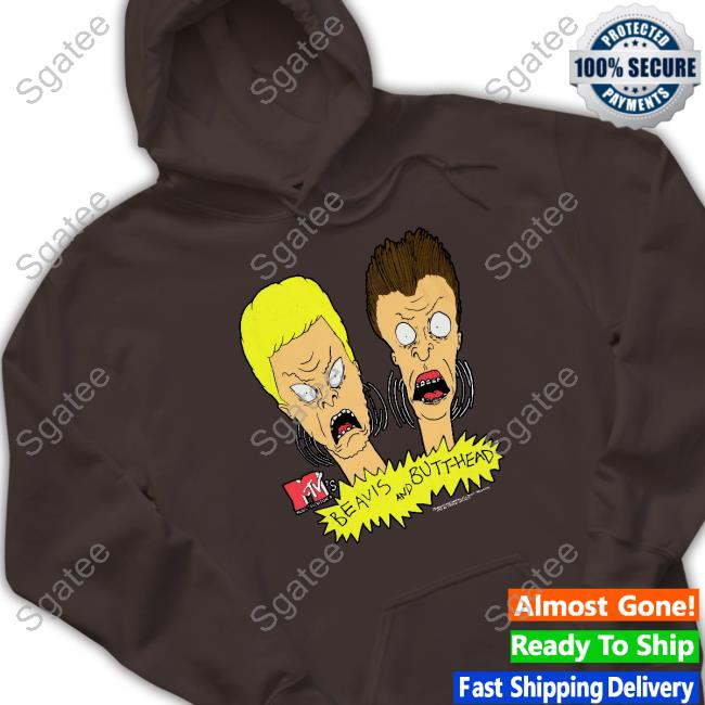 Beavis And Butthead MTV Shirt 2024 Official Vintage Beavis And Butthead MTV 1993 Shirt New
