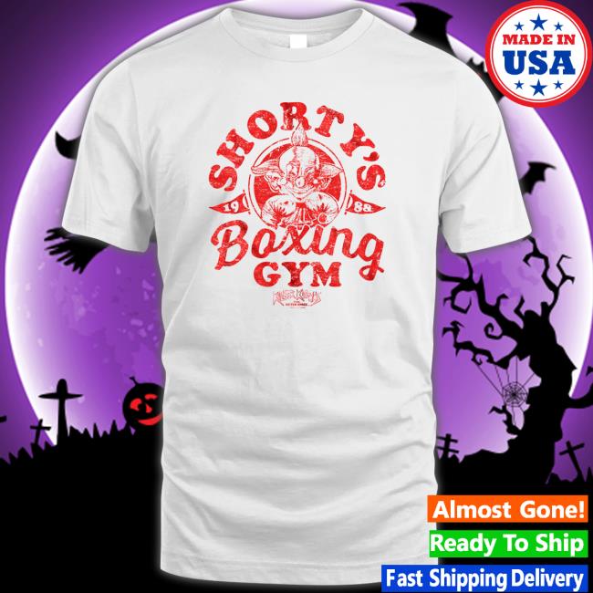 Official Killer klowns shorty boxing gym killer klowns merch Tee