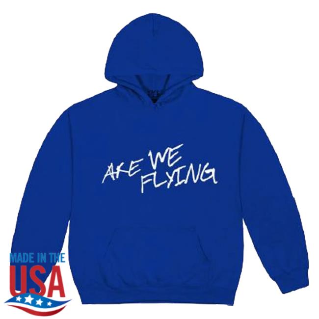 Official Tate Mcrae Merch Store Are We Flying 2023 Tour Sweatshirt Royal Blue TateMcrae Clothing Shop