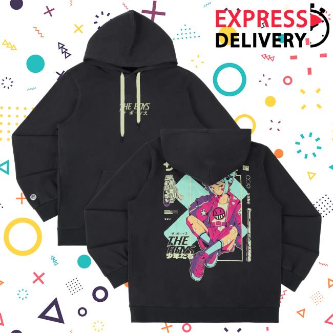 Official The Boys Merch Store Sucker Punch Pull Over Hoodie TheBoys Apparel Shop