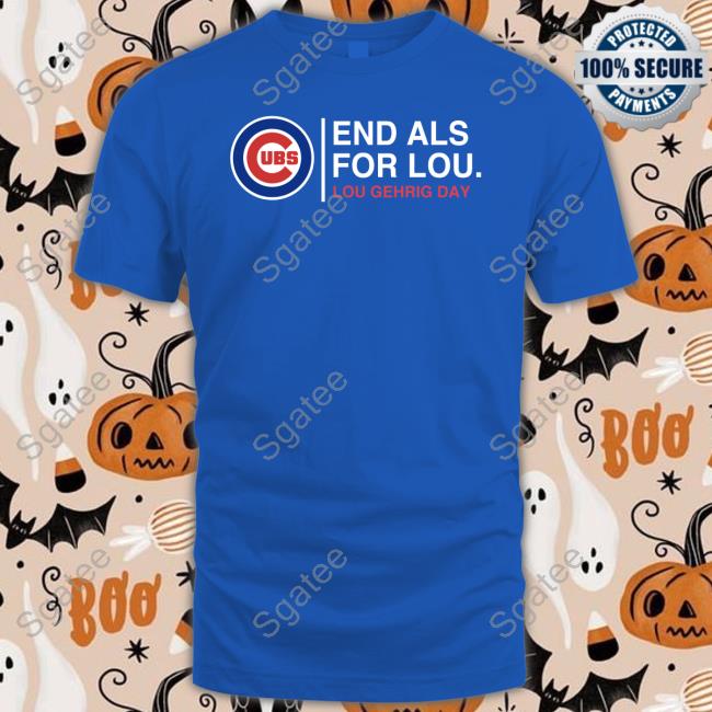 Official Brian Wallach End Als 4 For Lou Gehrig Day Tee