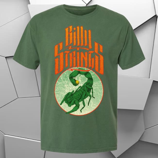 Billy Strings Merch Scorpion Shirts (Simon Walker)