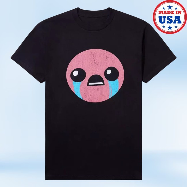 Official The Binding Of Isaac Crying Face Tee Shirt