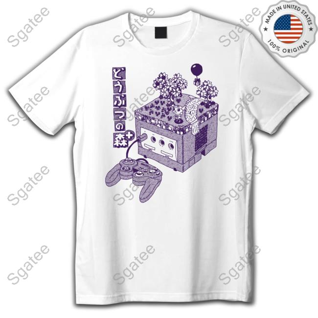 Favorite Vegetable Shop Fan Drawn Cube Shirt
