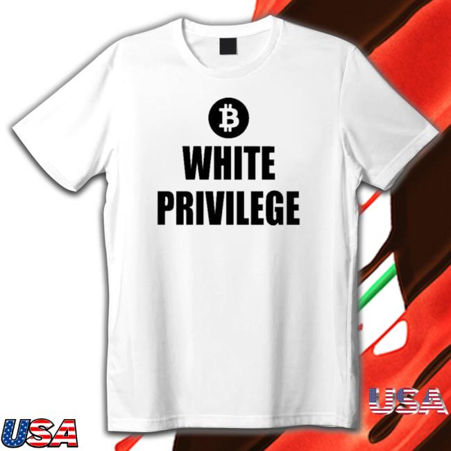 Bitcoin White Privilege Hooded Sweatshirt
