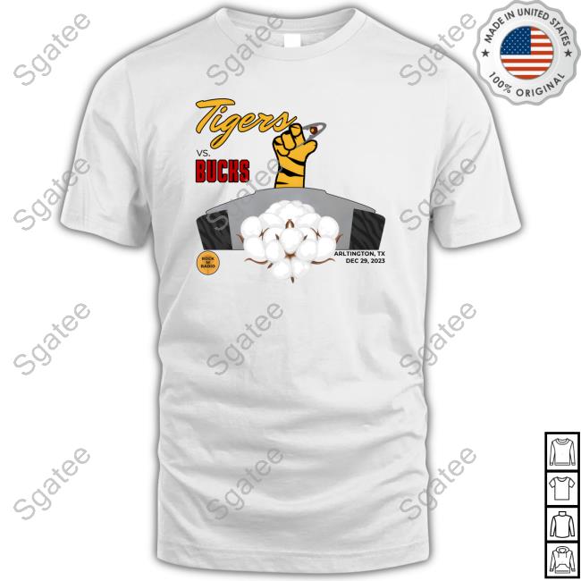 Rock M - Bowl Game Tigers Vs. Bucks Shirt