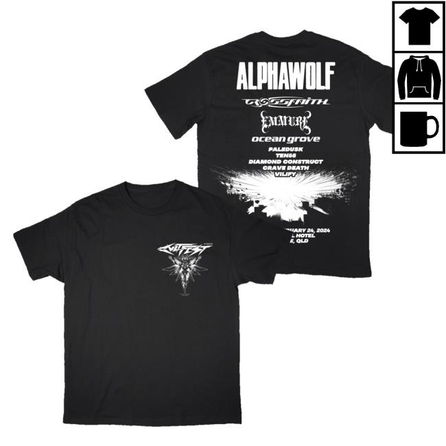 Official Alpha Wolf Merch Store CVLT Fest - New Shirt — Alpha Wolf