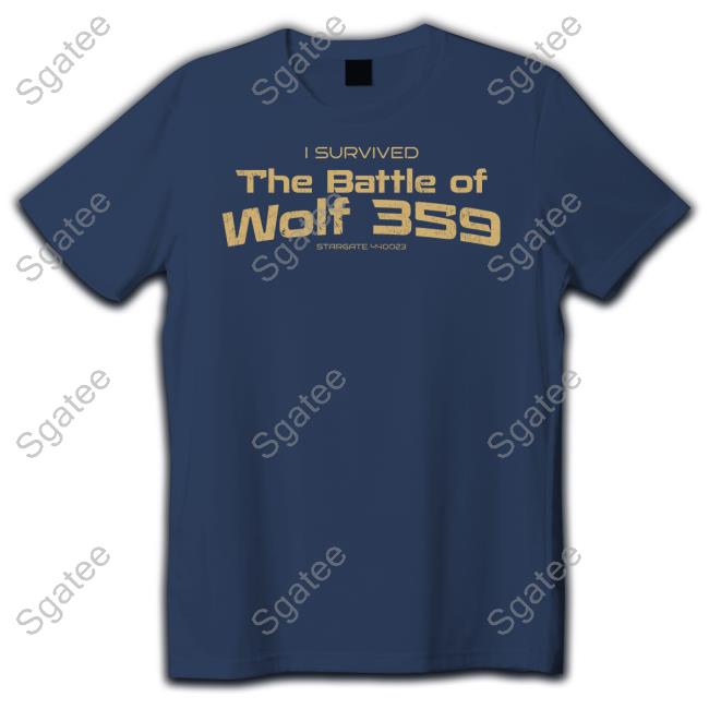 Todd Stashwick I Survived The Battle Of Wolf 359 T-Shirt