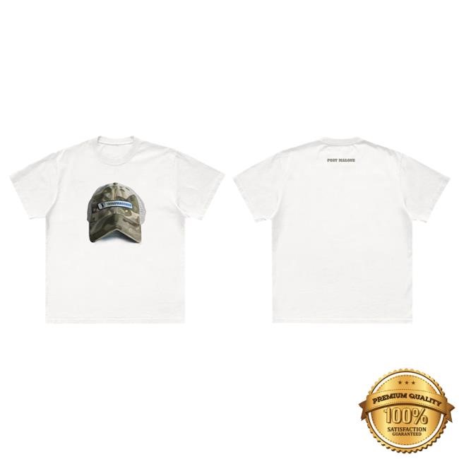 Official Post Malone Merch Store Post Malone Emblem Hat Painting Attractive Shirt Post Malone Apparel Clothing Shop PostMalone