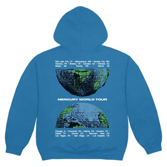Official Imagine Dragons Merch Store Mercury Globe Crew neck Imagine Dragons Apparel Clothing Shop ImagineDragons
