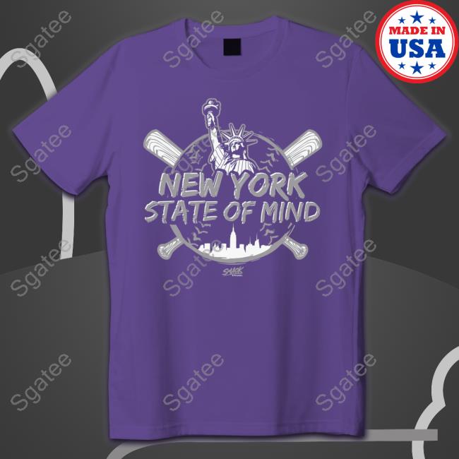 New York State of Mind New York Baseball Smack Sweatshirt