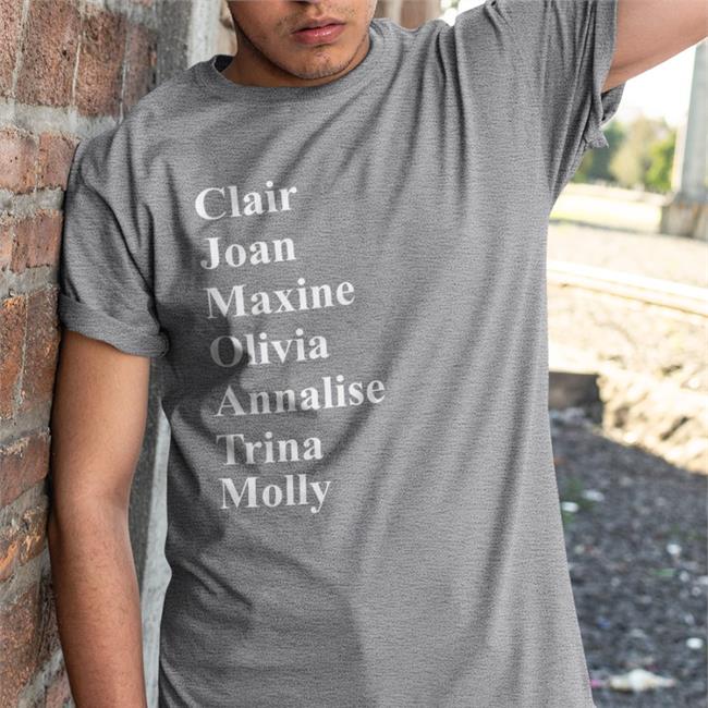 The Black Lawyers Merchandise Erika Alexander Clair Joan Maxine Olivia Annalise Trina Molly T Shirt