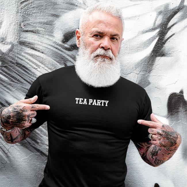 Tea Party Long Sleeve Shirt Daz Black Merch