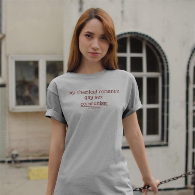 My Chemical Romance Gay Sex Communism The Holy Trinity Tee