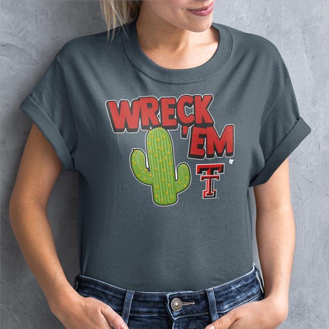 Wreck 'Em Cactus Tee Shirt