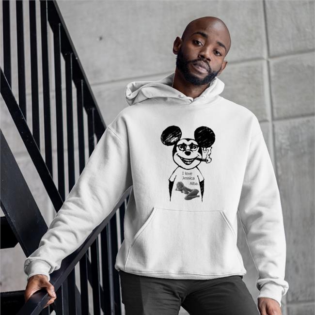 Mickey Mouse I Love Jessica Alba Shirt