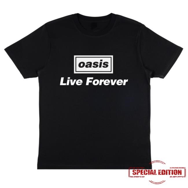 Oasis - Live Forever Shirt Oasis.