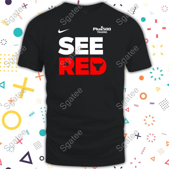 Chicago Bulls See Red Long Sleeve T Shirt
