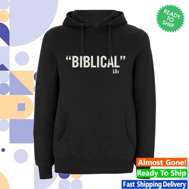Official Liam Gallagher Merch Store Biblical Hoody | Liam Gallagher