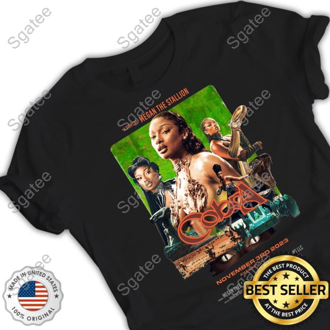 Megan Thee Stallion Merch Cobra Movie November 3Rd 2023 Available Now Long Sleeved T Shirt