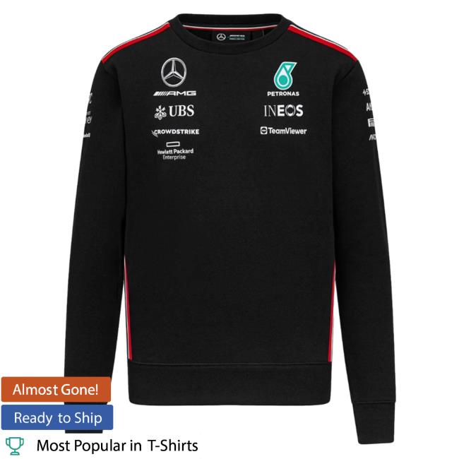 Lewis Hamilton Mercedes Amg F1 2023 Team New Shirt