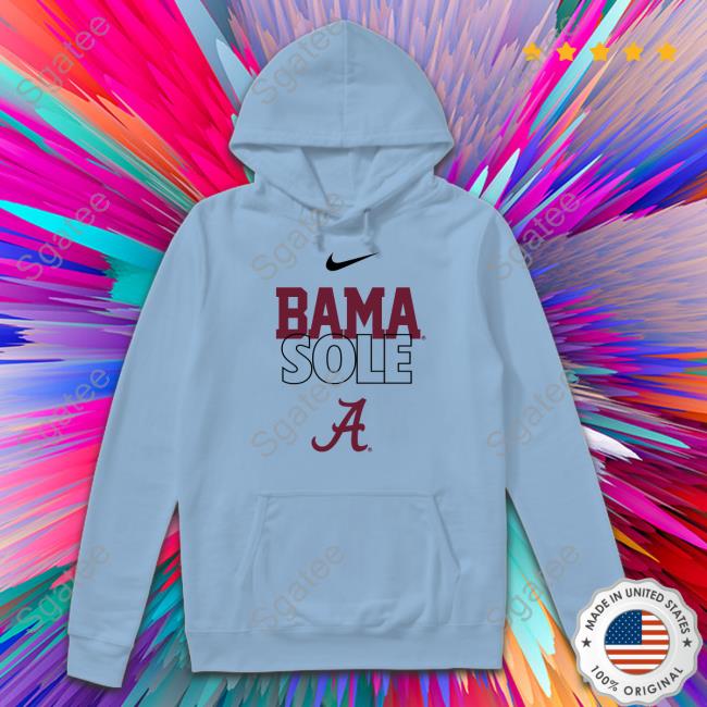 Alabama Crimson Tide Bama Sole Long Sleeve Tee Alabama Bama Sole Shirt