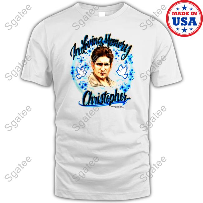 In Loving Memory Christopher Shirt Scorpion Home Video In Loving Memory Christopher Shirts