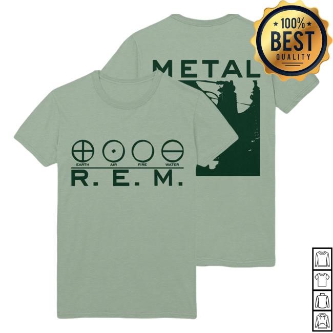 What Noisy Cats Are We Shirt 2024 (Sage) R.E.M. Band