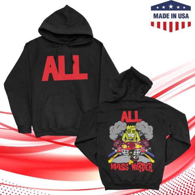 Official Kings Road Merch Store All Mass Nerder Pullover Hoodie (Black) Kings Road Shop