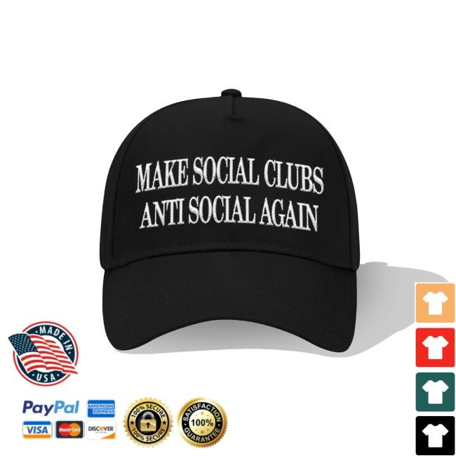 Double Hater Cap - Black - AntiSocialSocialClub