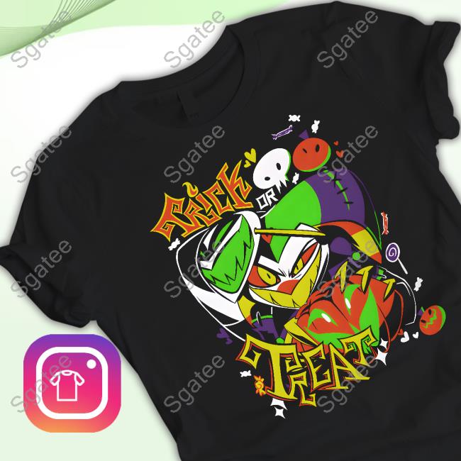 Shark Robot Store Fizzarolli TRICK OR TREAT Long Sleeve Tee