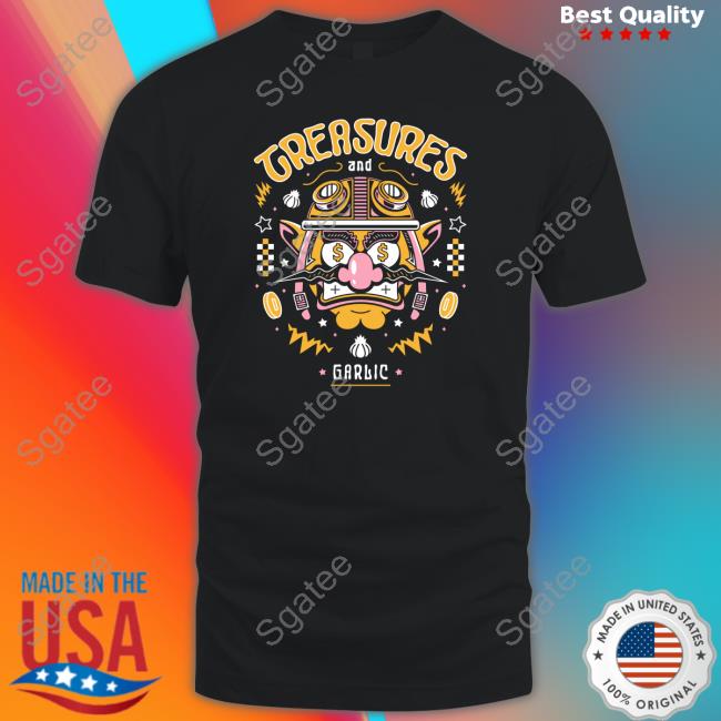 The Yetee Shop Abad Treasures And Garlic Shirt By Ruben Bernabe Abad Wario64