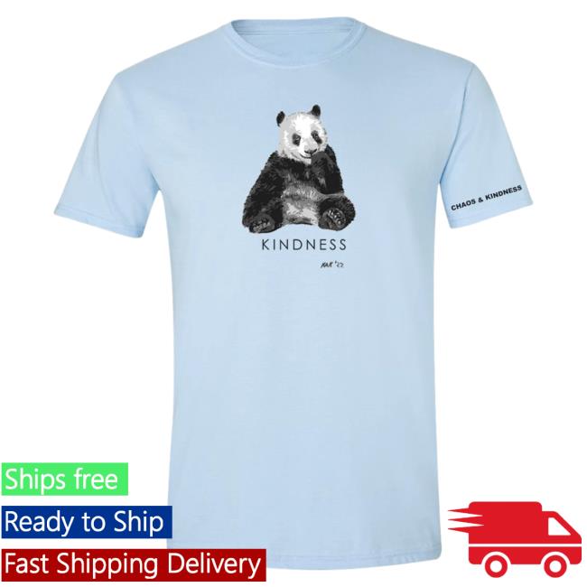 Official Chaos And Kindness Store Panda T Shirt
