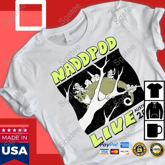 Official Naddpod Live Australia 2023 T-Shirt Not Another D&D Podcast