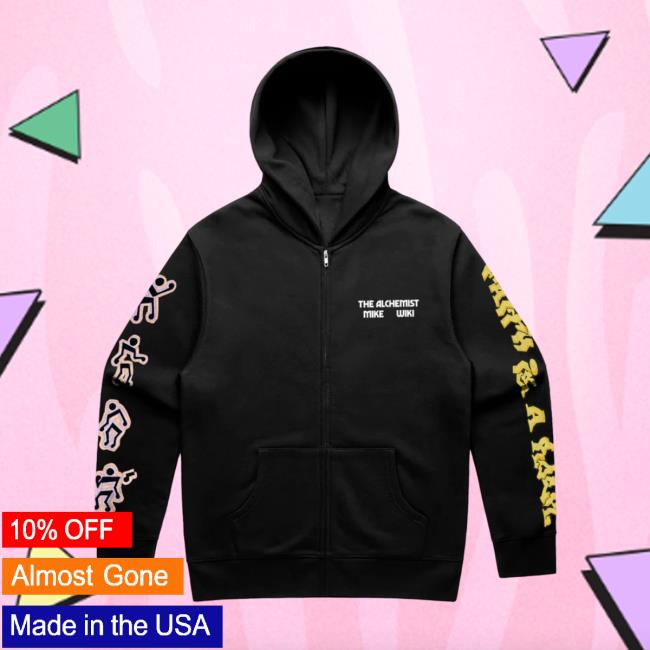 Official Alc Records Merch The Alcchemist Mike & Wiki Faith Is A Rock Hoodie